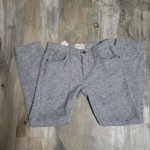 Current Elliott the fling Heather gray textured pants size 24